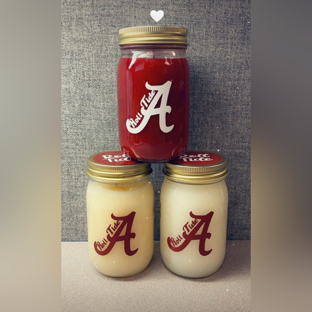 Gift Set Candles (16oz) ALABAMA 3 Candles